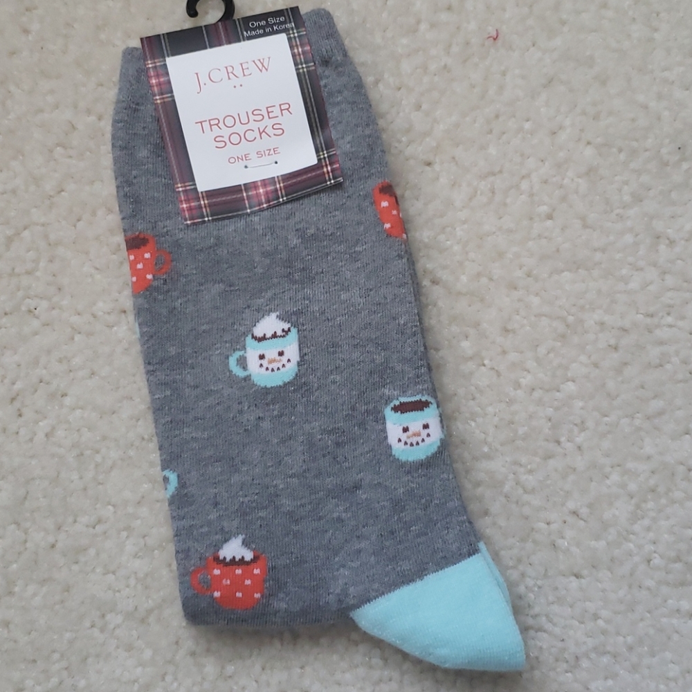 J crew trouser sock
